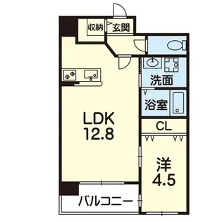 ライズ代継橋【9階】の間取り
