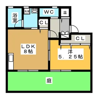 La・Casa鵜沼【1階】の間取り