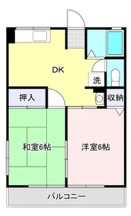 メルヘンセブン【1階】の間取り