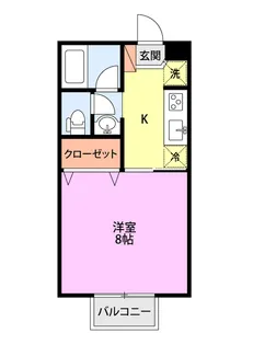 フォルトーナ【1階】の間取り