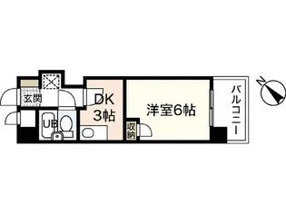 ダイアパレス舟入幸町【3階】の間取り