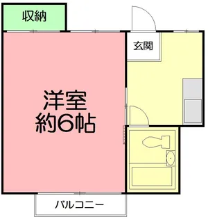 ハウスK湘南【1階】の間取り