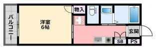エアリーII【1階】の間取り