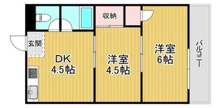 ミネルバ天王田【2階】の間取り
