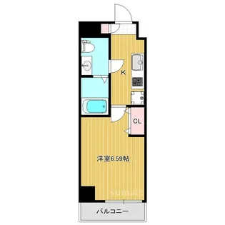 La Douceur新小岩【2階】の間取り