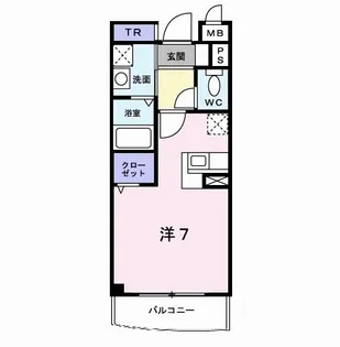 シャルム山本【2階】の間取り