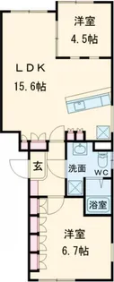 静山館【2階】の間取り