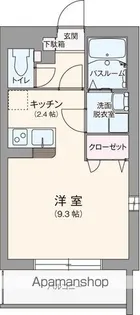 アビターレ【3階】の間取り