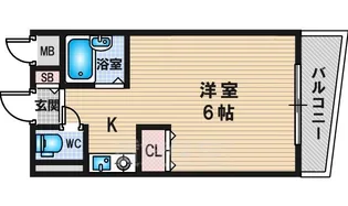 メゾンアンティーム【4階】の間取り
