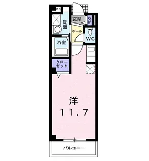 ユングフラウII【3階】の間取り