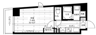 ステージファースト戸越銀座【1階】の間取り