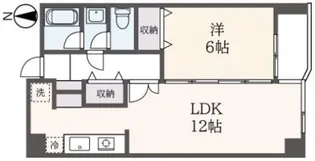 メゾンドラフィネ宮下【1階】の間取り