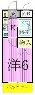 ジョイフル柏【2階】の間取り