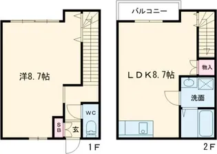 ヴィラ西武柳沢の間取り