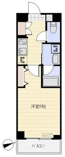 ADレジデンス板橋中台【2階】の間取り