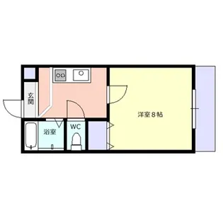 ゴールドウィング本町【2階】の間取り