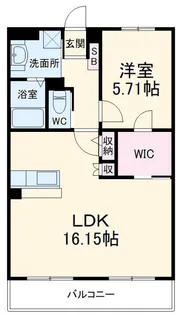 ルーチェ【3階】の間取り