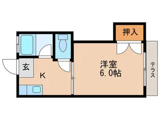 サンコーポ【1階】の間取り