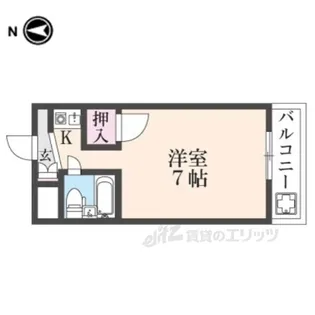 ファミーユ新大宮【5階】の間取り