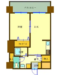 ノースゲート長町【6階】の間取り