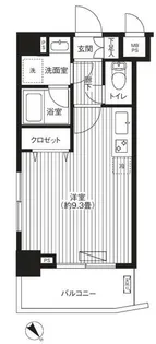 SKガーデン西葛西III【5階】の間取り