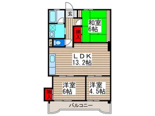 荒井第三ビル【3階】の間取り
