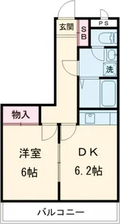 エクセルパレスI【2階】の間取り