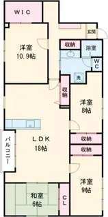 エステートTOKI【3階】の間取り