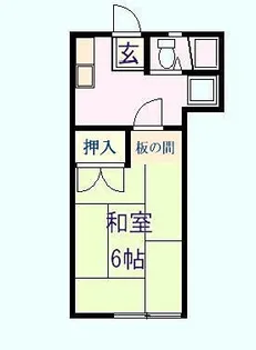 ホワイトコーポI【1階】の間取り
