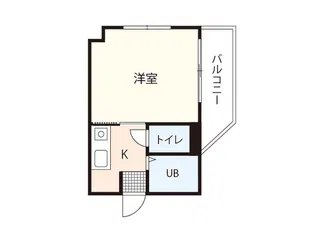メープル西観音【3階】の間取り