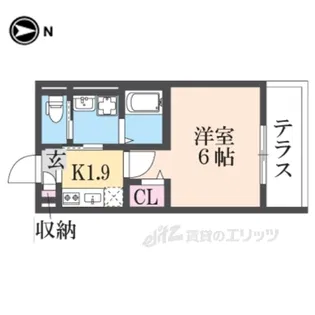 PREMIERE立花【1階】の間取り