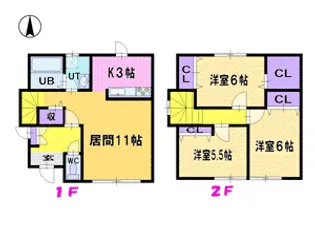 ピュアCの間取り