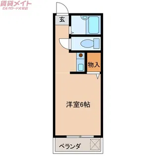 North【1階】の間取り