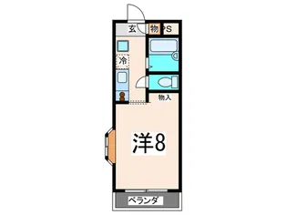 カーサ703【1階】の間取り