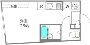 COCOFLAT三軒茶屋【2階】の間取り