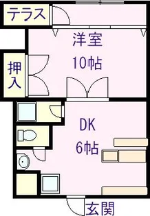 トレンドハイツ21【3階】の間取り