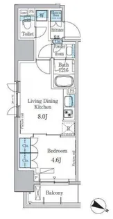 東京都千代田区岩本町1【マンション】の間取り