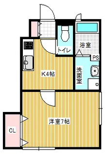 グランチェスタ多賀城【1階】の間取り