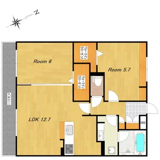マジェスティ サザン I棟【3階】の間取り