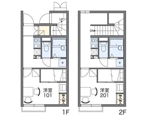 辻ガ花【2階】の間取り