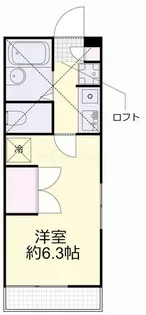 アップルハウス十日市【1階】の間取り