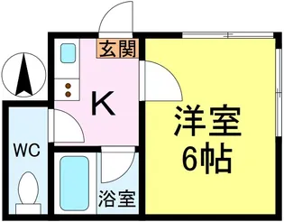 コーポTM【2階】の間取り