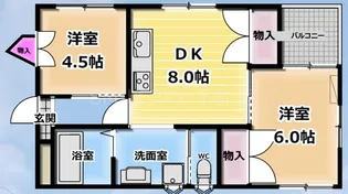 兵庫県神戸市兵庫区上沢通6【マンション】の間取り