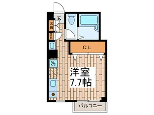 ニュ-ト-ア馬込【5階】の間取り