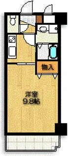 グリーン春里【2階】の間取り