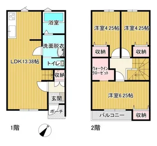長崎県大村市植松3【一戸建】の間取り