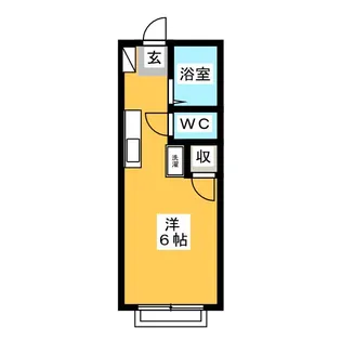 ジュネスI【2階】の間取り