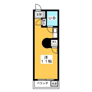 フォーラム向山【2階】の間取り