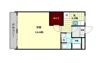 アルファコート【4階】の間取り