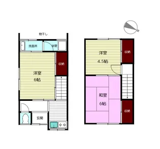 奈良県奈良市尼辻中町【一戸建】の間取り